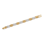 Meridian Etage Two Tone Bracelet