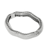 Inner Circle Wide Hinged Bangle
