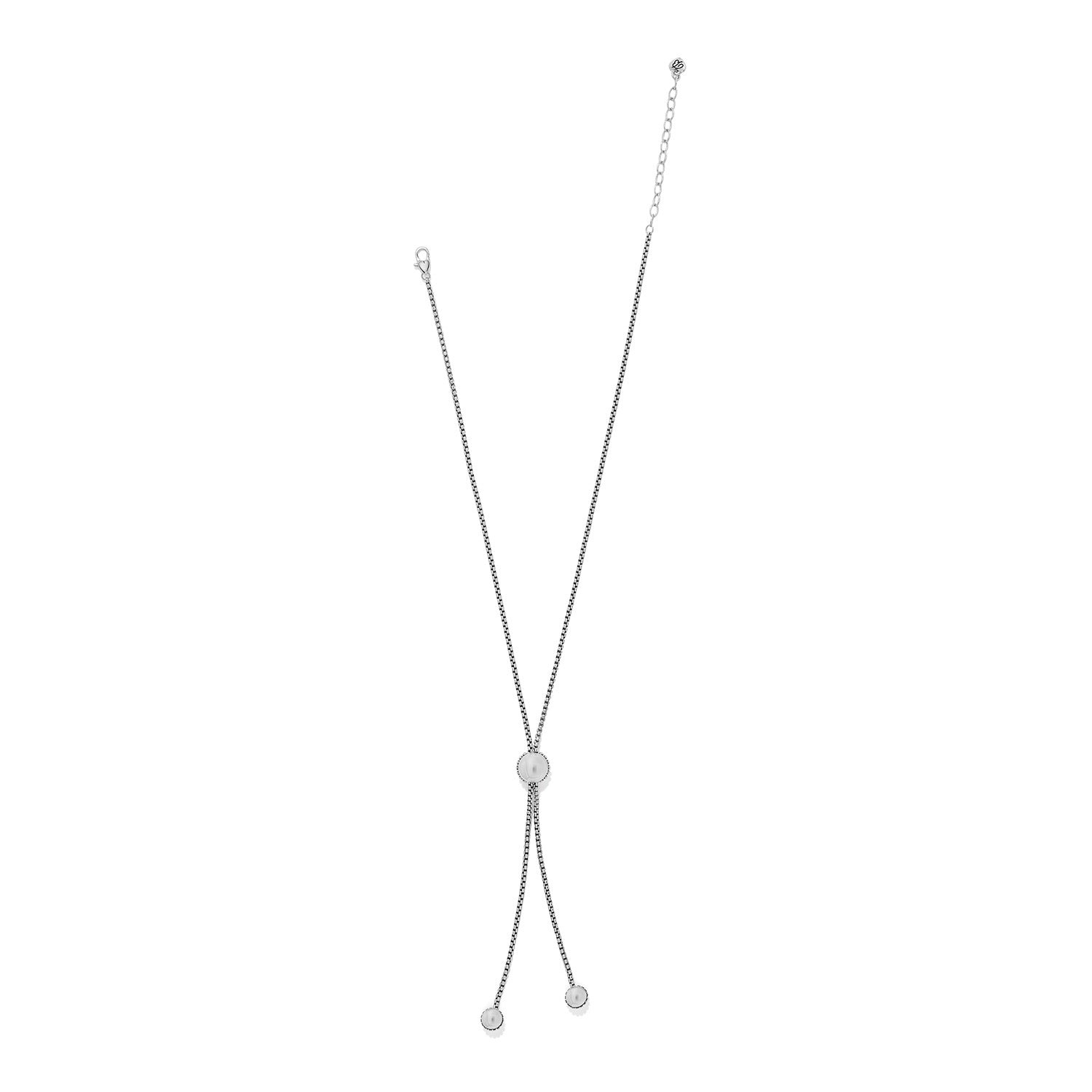 Pretty Tough Bold Stud Lariat Necklace