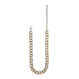 Pebble Link Two Tone Necklace