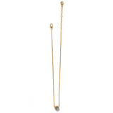 Ferrara Two Tone Luce Mini Pendant Necklace