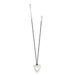 Cascade Open Heart Cord Necklace