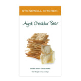 Aged Cheddar Beer Crackers