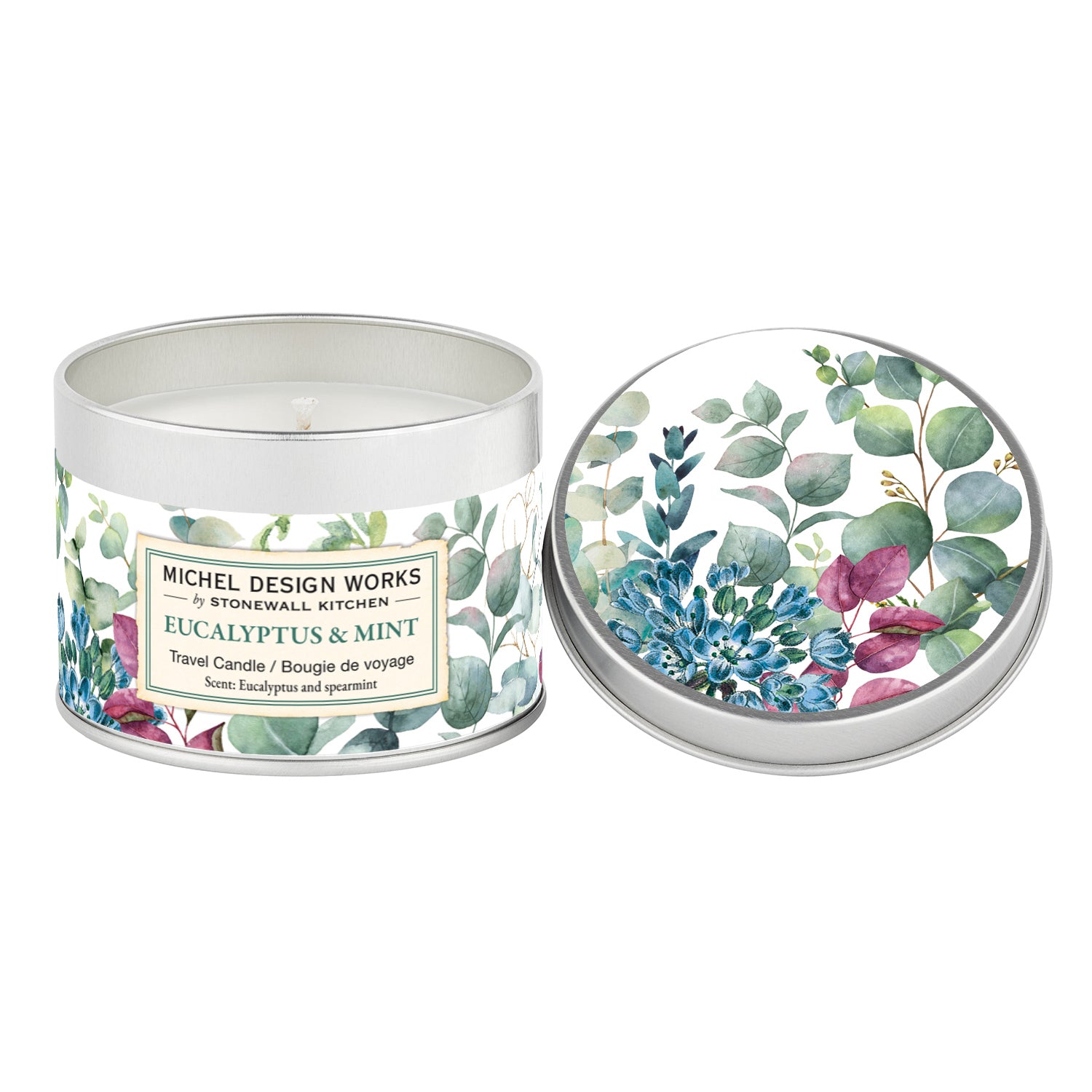 MDW Eucalyptus & Mint Travel Candle