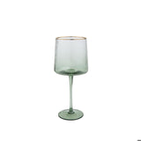 Giselle-Green Red Wine Glass