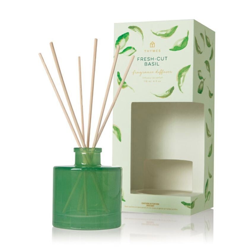 Fresh-Cut Basil Reed Diffuser, Petite