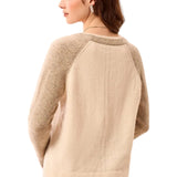 Tribal Moonstone Longsleeve Crewneck Colorblock Sweater