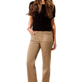 Tribal Fossil 5-Pocket Pull-On Ankle Pant