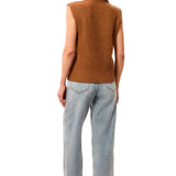 Tribal Hazelwood Split Crewneck Sweater Vest