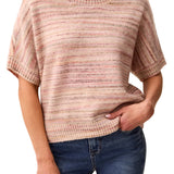 Tribal Pashmina Extended Sleeve Crewneck Sweater