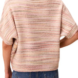 Tribal Pashmina Extended Sleeve Crewneck Sweater