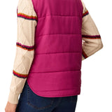 Tribal Mulberry Packable Puffer Vest