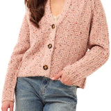 Tribal Macaron Sequined Cardigan