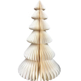 26.5" Wide White Paper Accordion Christmas Tree - Large