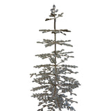 23" Crystal & Gold Glitter Snowflake Tree