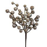 15" Gold Champagne Berry Pick