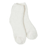 World's Softest Cozy Quarter with Grippers Socks - Vanilla